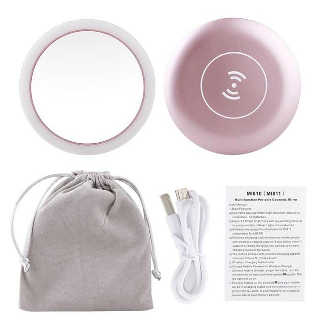 PORTABLE TRAVEL COSMETIC MIRROR